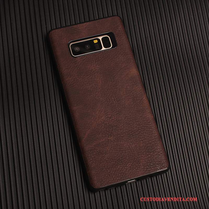 Custodia Samsung Galaxy Note 8 Creativo Semplici Sottile, Cover Samsung Galaxy Note 8 Protezione Tendenza Tutto Incluso