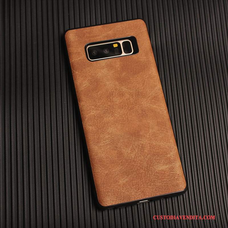 Custodia Samsung Galaxy Note 8 Creativo Semplici Sottile, Cover Samsung Galaxy Note 8 Protezione Tendenza Tutto Incluso