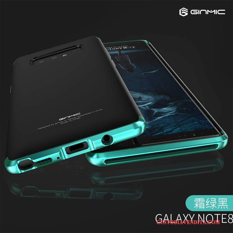 Custodia Samsung Galaxy Note 8 Creativo Telefono Tendenza, Cover Samsung Galaxy Note 8 Protezione Verde Macchiati