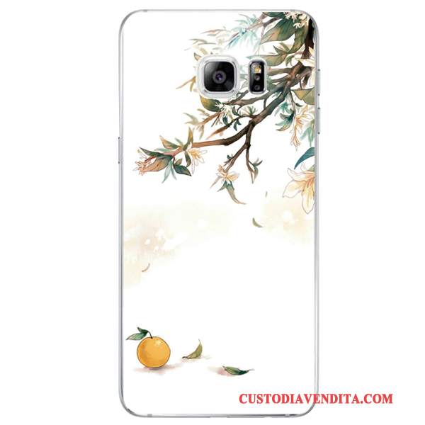 Custodia Samsung Galaxy Note 8 Fiori Stile Cinese Anti-caduta, Cover Samsung Galaxy Note 8 Vintage Morbido Ornamenti Appesi