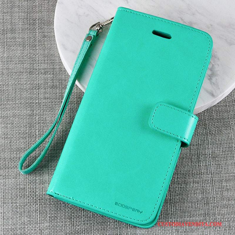 Custodia Samsung Galaxy Note 8 Folio Telefono Morbido, Cover Samsung Galaxy Note 8 Pelle Verde