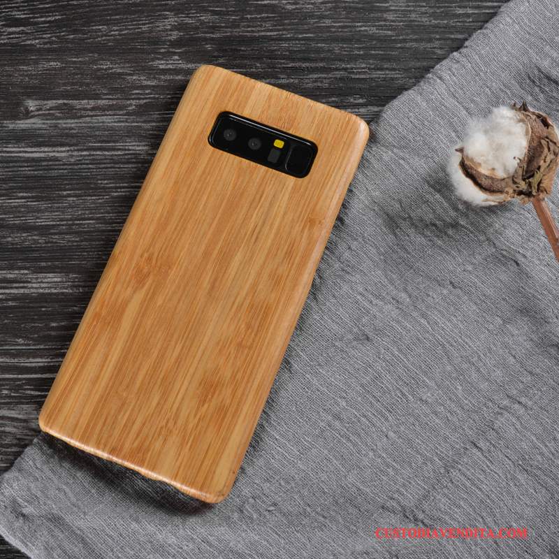 Custodia Samsung Galaxy Note 8 Legno Massello Legnotelefono, Cover Samsung Galaxy Note 8 Protezione