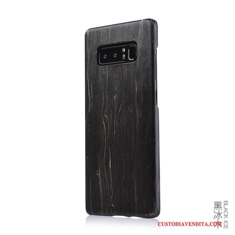 Custodia Samsung Galaxy Note 8 Legno Massello Telefono Legno, Cover Samsung Galaxy Note 8 Sottili