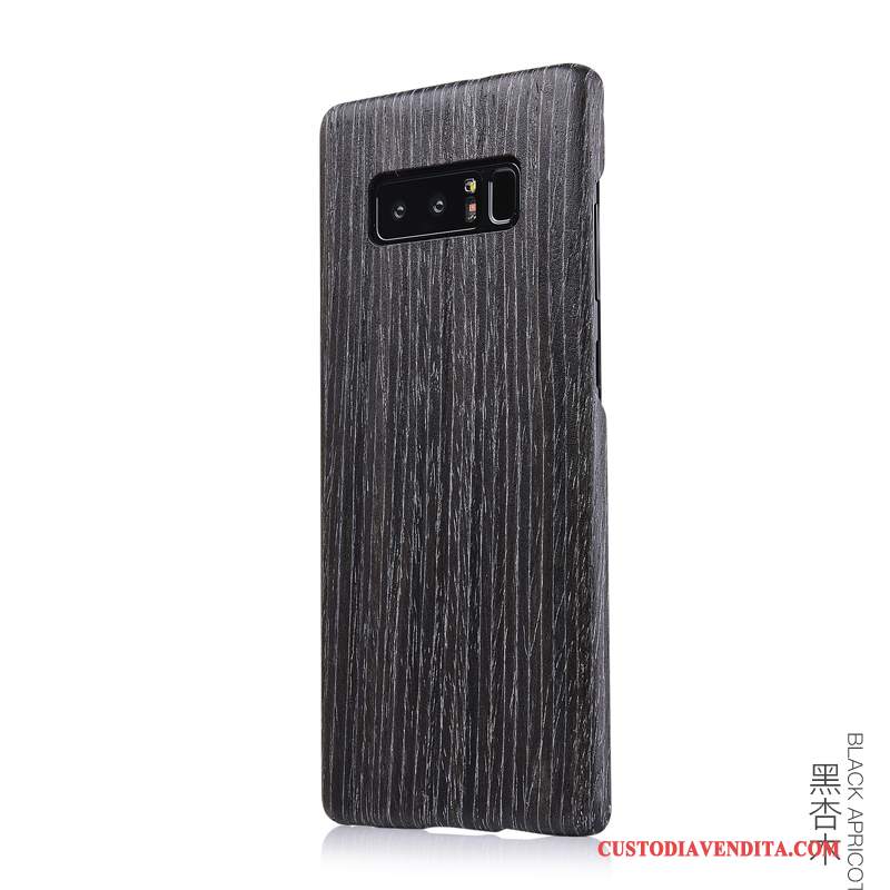 Custodia Samsung Galaxy Note 8 Legno Massello Telefono Legno, Cover Samsung Galaxy Note 8 Sottili