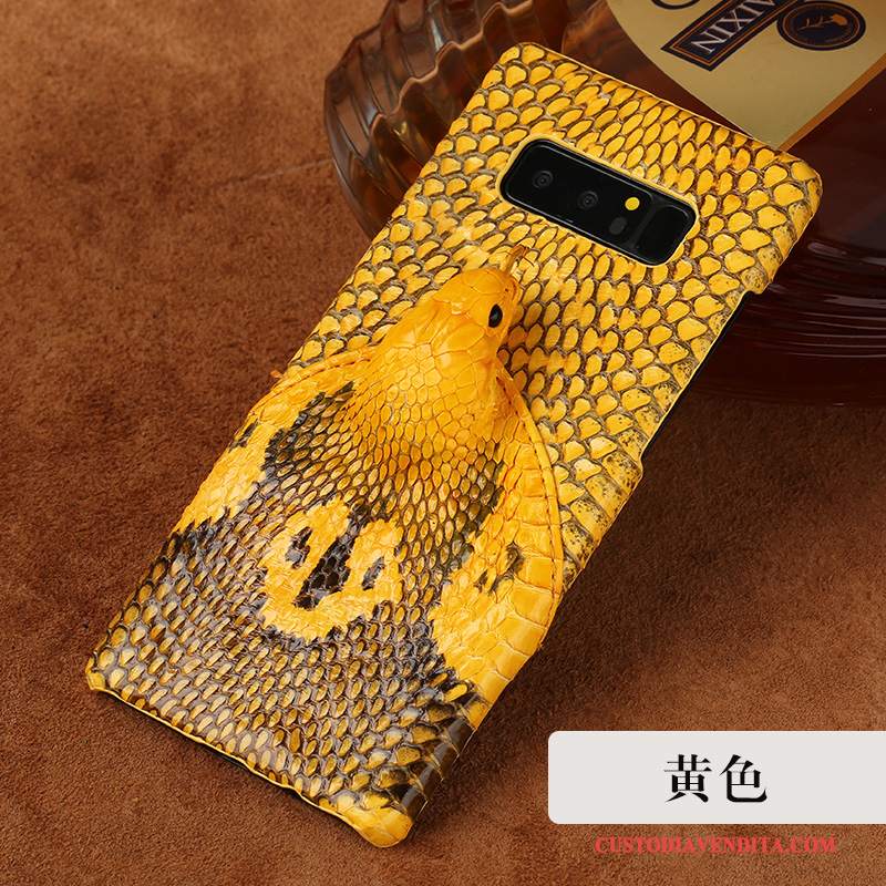 Custodia Samsung Galaxy Note 8 Pelle Difficile Tendenza, Cover Samsung Galaxy Note 8 Creativo Telefono Lusso