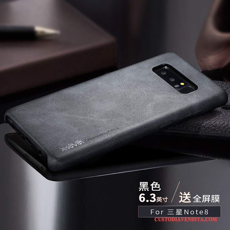 Custodia Samsung Galaxy Note 8 Pelle Nuovo Anti-caduta, Cover Samsung Galaxy Note 8 Creativo Sottiletelefono