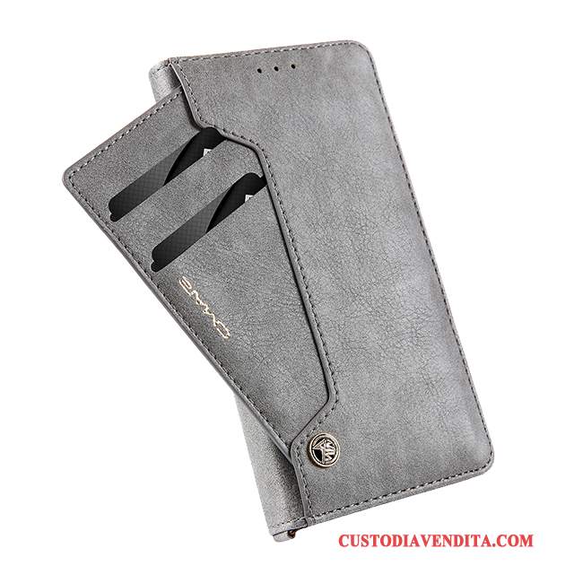 Custodia Samsung Galaxy Note 8 Pelle Tutto Incluso Affari, Cover Samsung Galaxy Note 8 Folio Arancione Carta