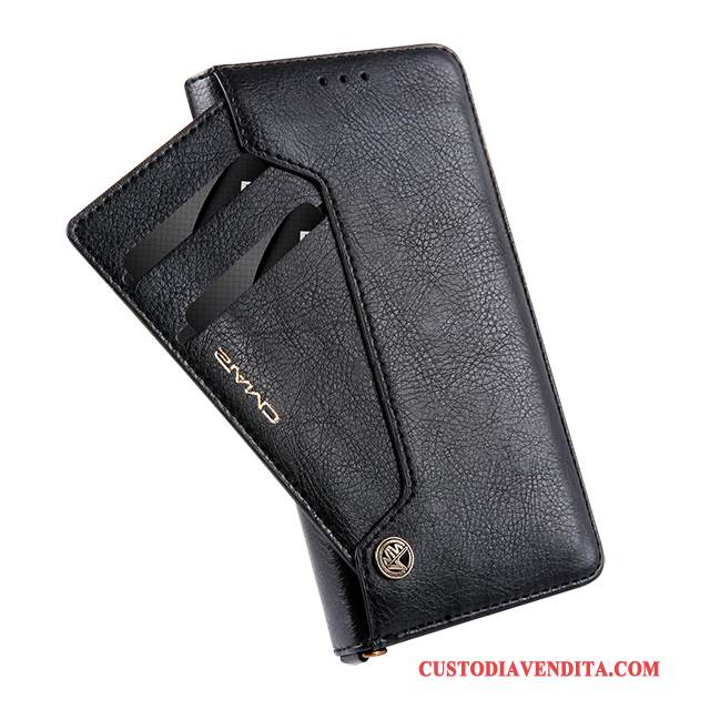 Custodia Samsung Galaxy Note 8 Pelle Tutto Incluso Affari, Cover Samsung Galaxy Note 8 Folio Arancione Carta