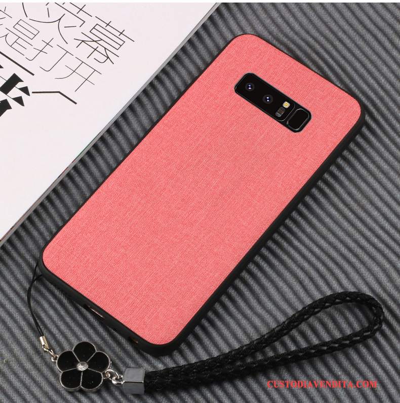 Custodia Samsung Galaxy Note 8 Pelle Tutto Inclusotelefono, Cover Samsung Galaxy Note 8 Silicone Morbido Verde