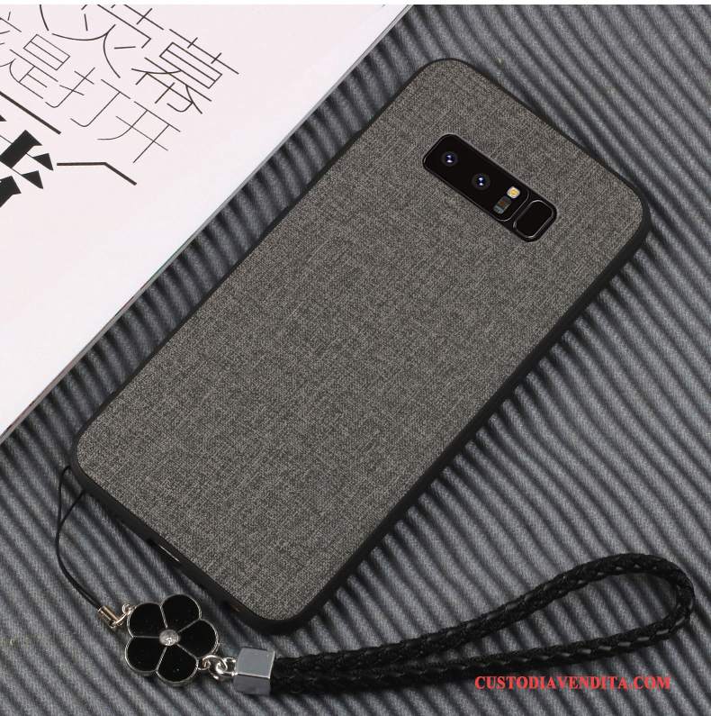 Custodia Samsung Galaxy Note 8 Pelle Tutto Inclusotelefono, Cover Samsung Galaxy Note 8 Silicone Morbido Verde