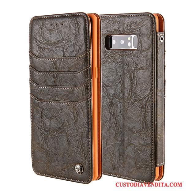 Custodia Samsung Galaxy Note 8 Protezione Anti-cadutatelefono, Cover Samsung Galaxy Note 8 Pelle Tutto Incluso Lusso