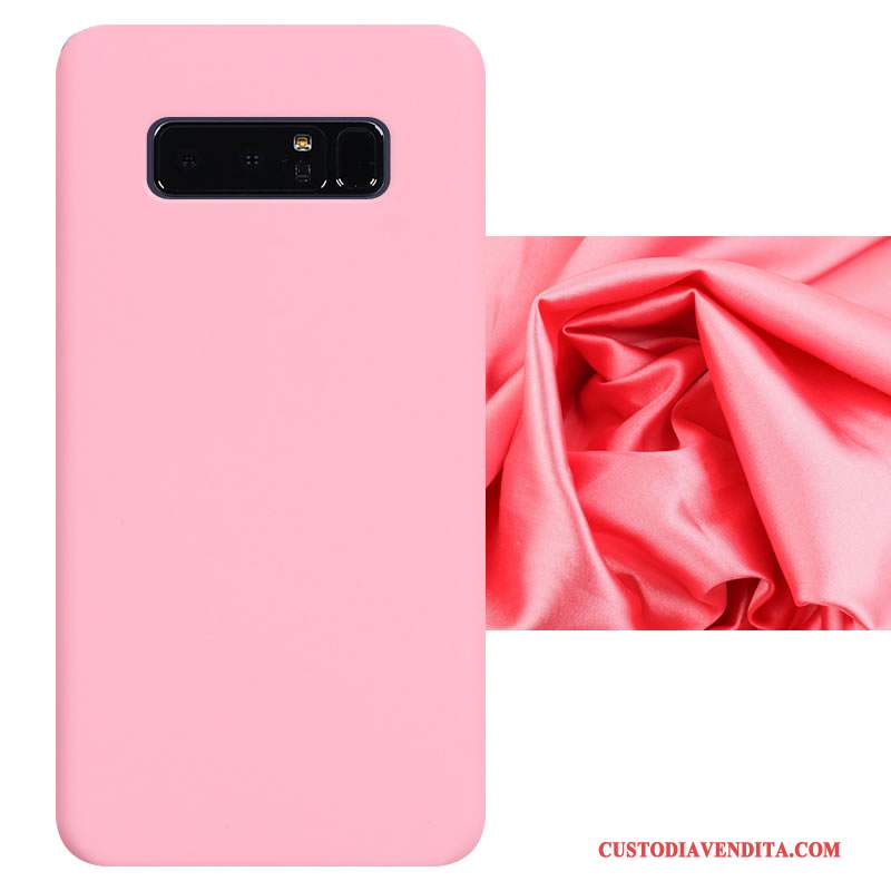 Custodia Samsung Galaxy Note 8 Protezione Blu Scuro Colore, Cover Samsung Galaxy Note 8 Difficile Tendenza