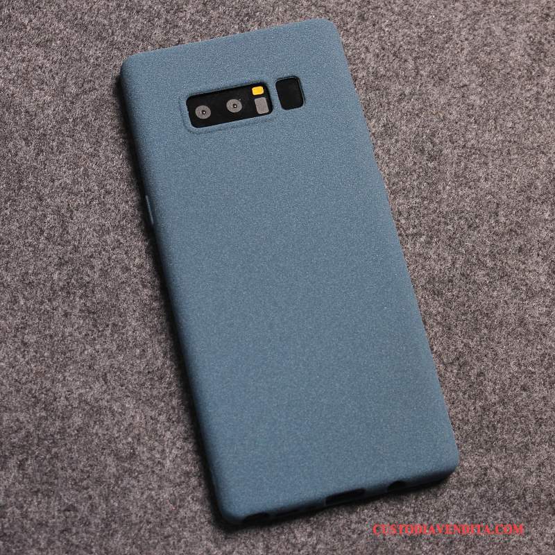 Custodia Samsung Galaxy Note 8 Protezione Blu Scurotelefono, Cover Samsung Galaxy Note 8 Cartone Animato Semplici Anti-caduta