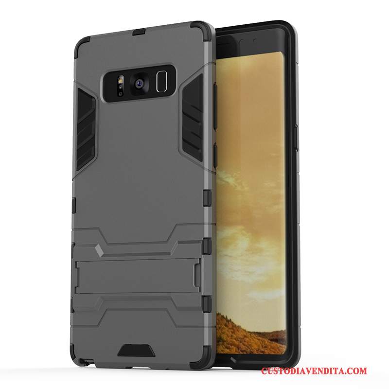 Custodia Samsung Galaxy Note 8 Protezione Blutelefono, Cover Samsung Galaxy Note 8 Morbido Supporto