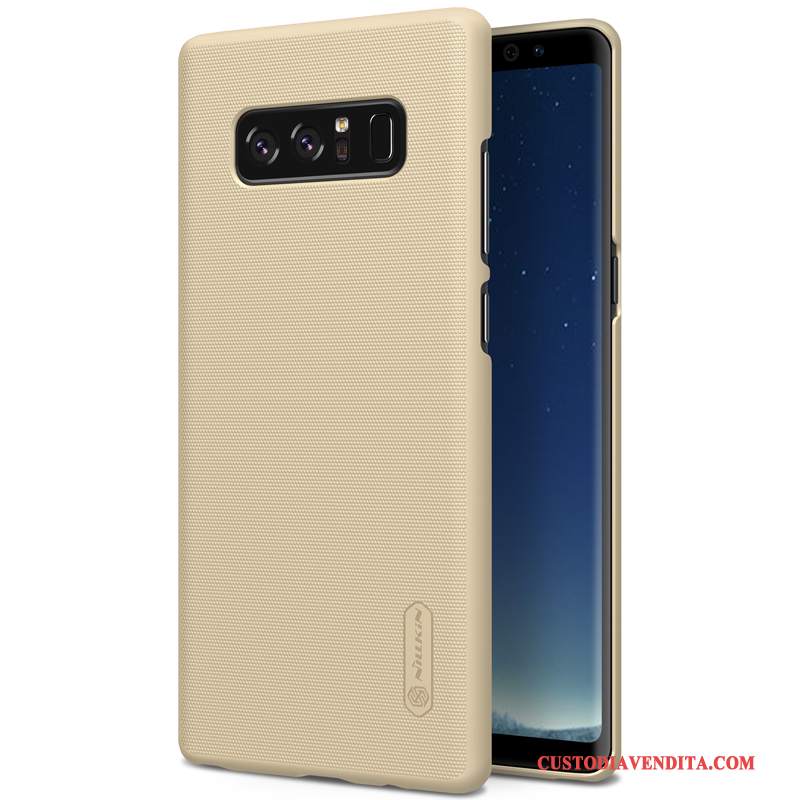 Custodia Samsung Galaxy Note 8 Protezione Difficiletelefono, Cover Samsung Galaxy Note 8 Macchiati Oro