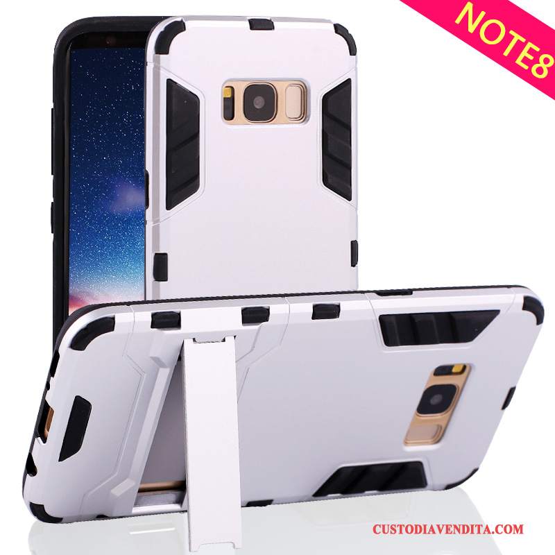 Custodia Samsung Galaxy Note 8 Protezione Oro Difficile, Cover Samsung Galaxy Note 8 Anti-caduta Supporto