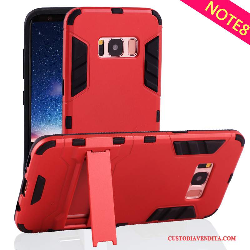 Custodia Samsung Galaxy Note 8 Protezione Oro Difficile, Cover Samsung Galaxy Note 8 Anti-caduta Supporto