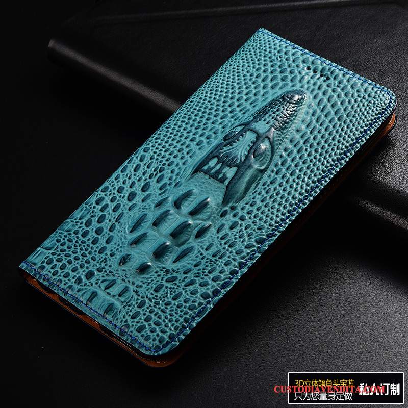 Custodia Samsung Galaxy Note 8 Protezione Personalizzatelefono, Cover Samsung Galaxy Note 8 Pelle Blu Scuro