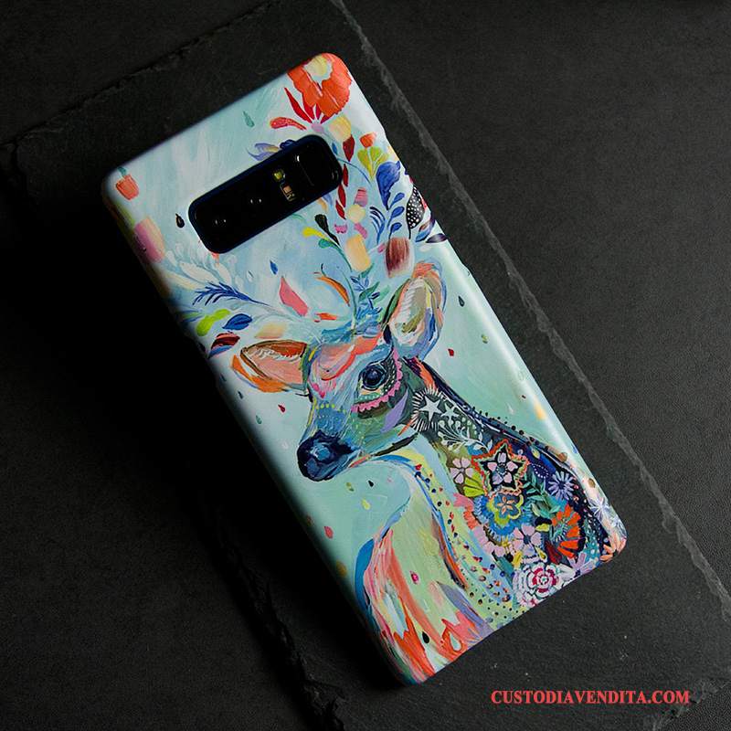 Custodia Samsung Galaxy Note 8 Protezione Telefono Nuovo, Cover Samsung Galaxy Note 8 Marchio Di Tendenza Macchiati