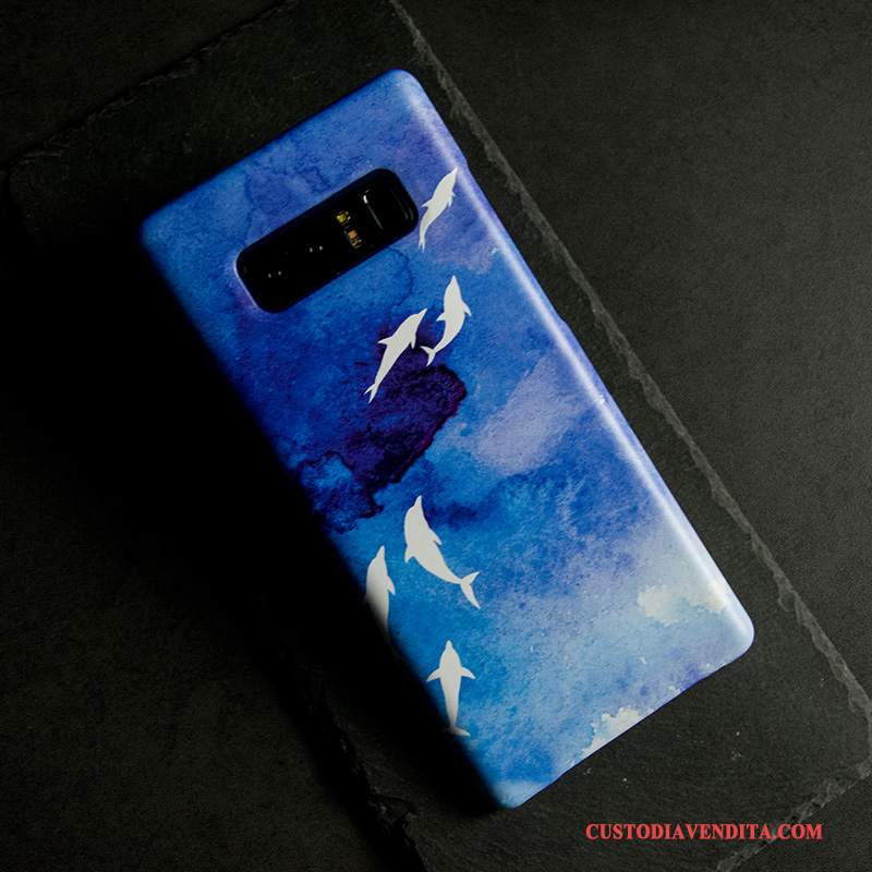 Custodia Samsung Galaxy Note 8 Protezione Telefono Nuovo, Cover Samsung Galaxy Note 8 Marchio Di Tendenza Macchiati