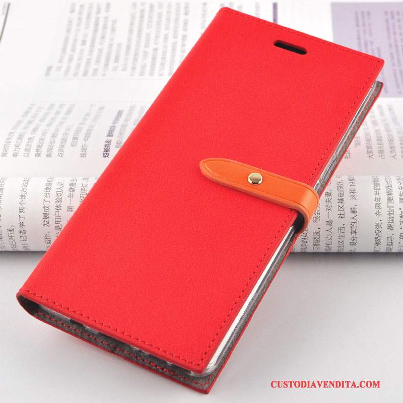 Custodia Samsung Galaxy Note 8 Silicone Telefono Morbido, Cover Samsung Galaxy Note 8 Pelle Rosso Sottile