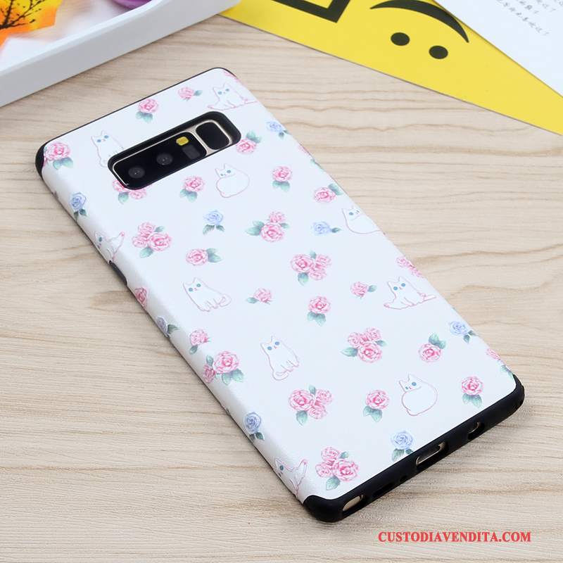 Custodia Samsung Galaxy Note 8 Silicone Telefono Rosa, Cover Samsung Galaxy Note 8 Protezione Morbido Anti-caduta