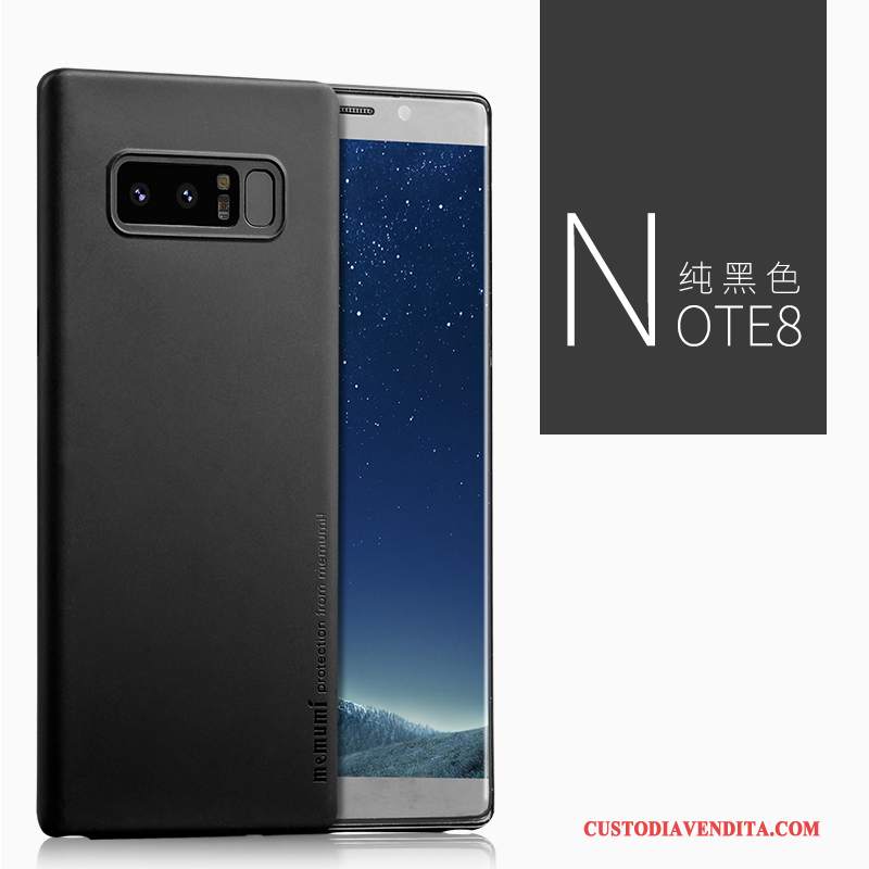 Custodia Samsung Galaxy Note 8 Silicone Tutto Incluso Nuovo, Cover Samsung Galaxy Note 8 Protezione Nerotelefono