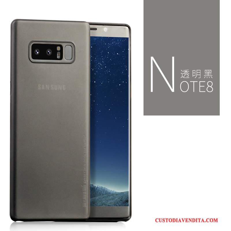 Custodia Samsung Galaxy Note 8 Silicone Tutto Incluso Nuovo, Cover Samsung Galaxy Note 8 Protezione Nerotelefono