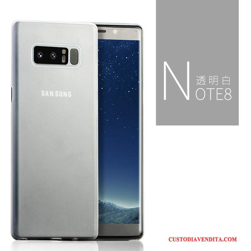 Custodia Samsung Galaxy Note 8 Silicone Tutto Incluso Nuovo, Cover Samsung Galaxy Note 8 Protezione Nerotelefono