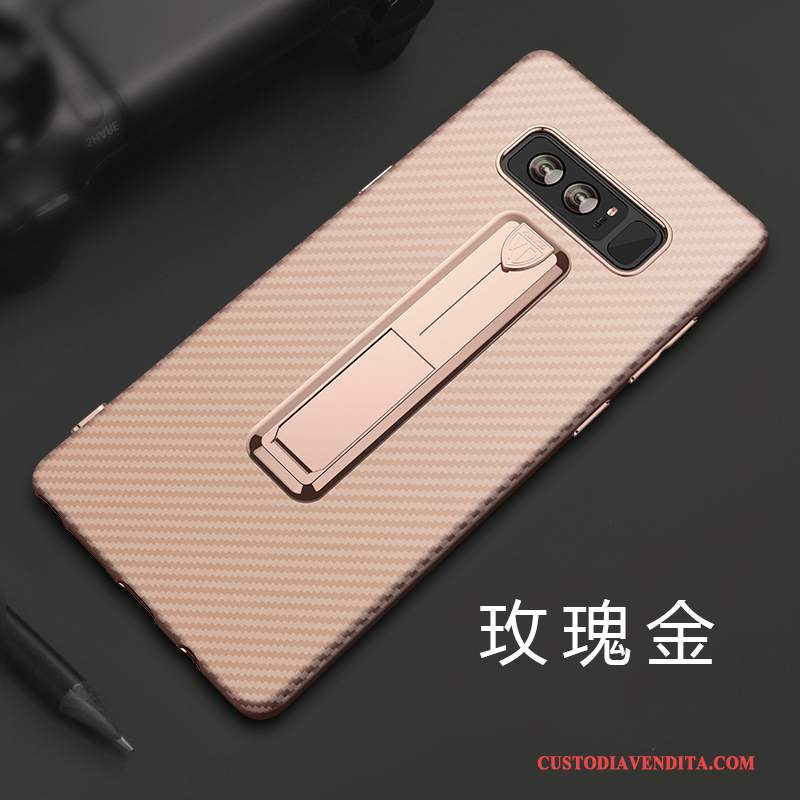 Custodia Samsung Galaxy Note 8 Silicone Tutto Incluso Rosa, Cover Samsung Galaxy Note 8 Protezione Telefono Ring