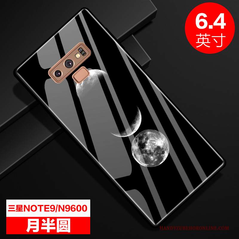 Custodia Samsung Galaxy Note 9 Creativo Specchio Stellato, Cover Samsung Galaxy Note 9 Protezione Vetro Anti-caduta