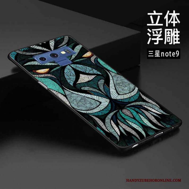 Custodia Samsung Galaxy Note 9 Goffratura Telefono Personalizza, Cover Samsung Galaxy Note 9 Protezione Stile Cinese