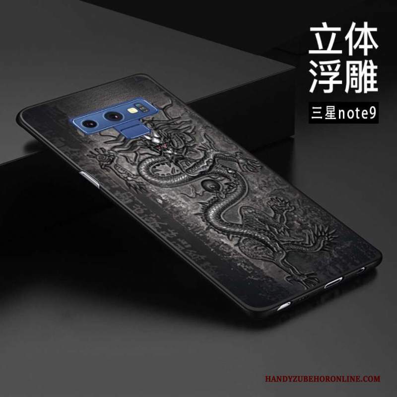 Custodia Samsung Galaxy Note 9 Goffratura Telefono Personalizza, Cover Samsung Galaxy Note 9 Protezione Stile Cinese