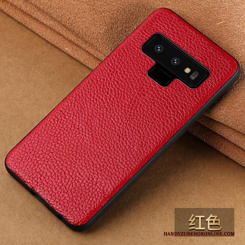 Custodia Samsung Galaxy Note 9 Pelle Di Personalità Anti-caduta, Cover Samsung Galaxy Note 9 Creativo Marchio Di Tendenza Nuovo