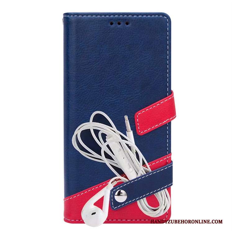 Custodia Samsung Galaxy Note 9 Pelle High End Carta, Cover Samsung Galaxy Note 9 Protezione Litchi Ornamenti Appesi