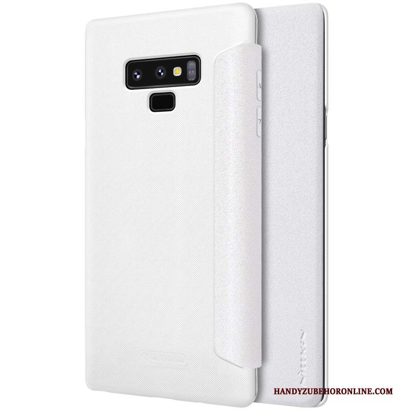 Custodia Samsung Galaxy Note 9 Pelle Oro Leggere, Cover Samsung Galaxy Note 9 Protezione Telefono