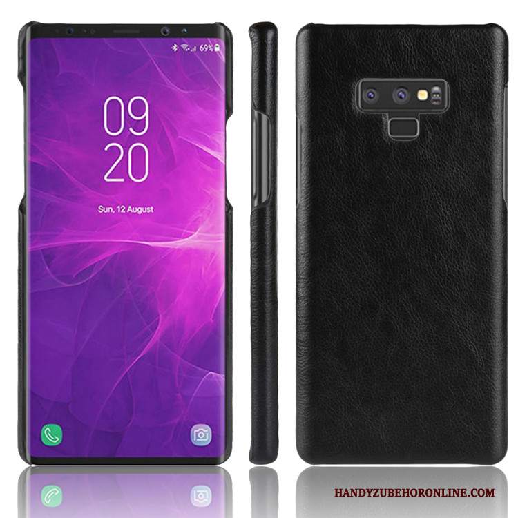 Custodia Samsung Galaxy Note 9 Pelle Qualità Difficile, Cover Samsung Galaxy Note 9 Protezione Telefono Modello