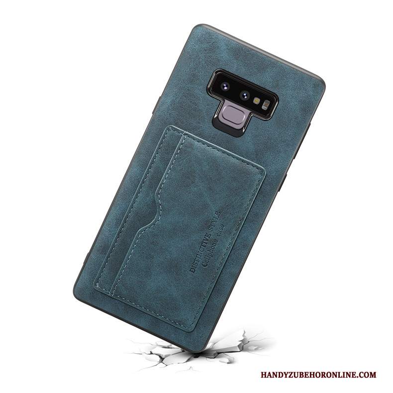 Custodia Samsung Galaxy Note 9 Protezione Anti-caduta Carta, Cover Samsung Galaxy Note 9 Supporto Morbido