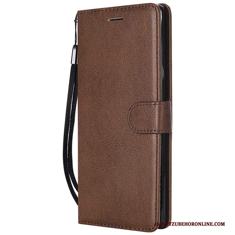 Custodia Samsung Galaxy Note 9 Protezione Monocromaticotelefono, Cover Samsung Galaxy Note 9 Folio Porpora Anti-caduta