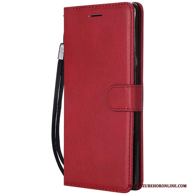 Custodia Samsung Galaxy Note 9 Protezione Monocromaticotelefono, Cover Samsung Galaxy Note 9 Folio Porpora Anti-caduta