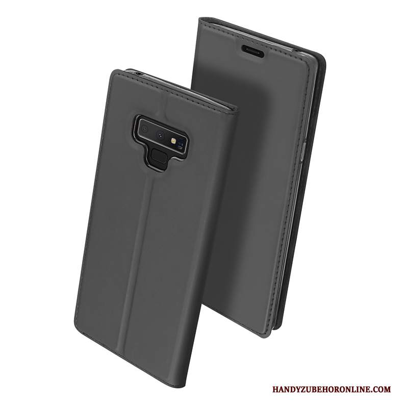 Custodia Samsung Galaxy Note 9 Protezione Morbido Carta, Cover Samsung Galaxy Note 9 Folio Tutto Inclusotelefono