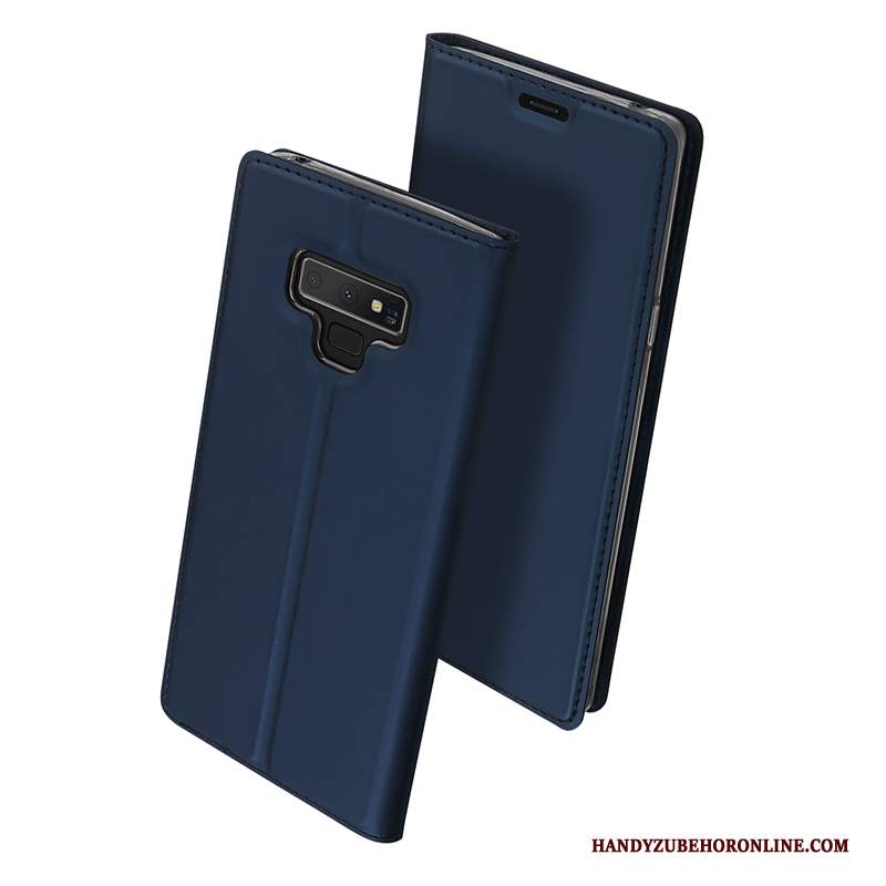 Custodia Samsung Galaxy Note 9 Protezione Morbido Carta, Cover Samsung Galaxy Note 9 Folio Tutto Inclusotelefono