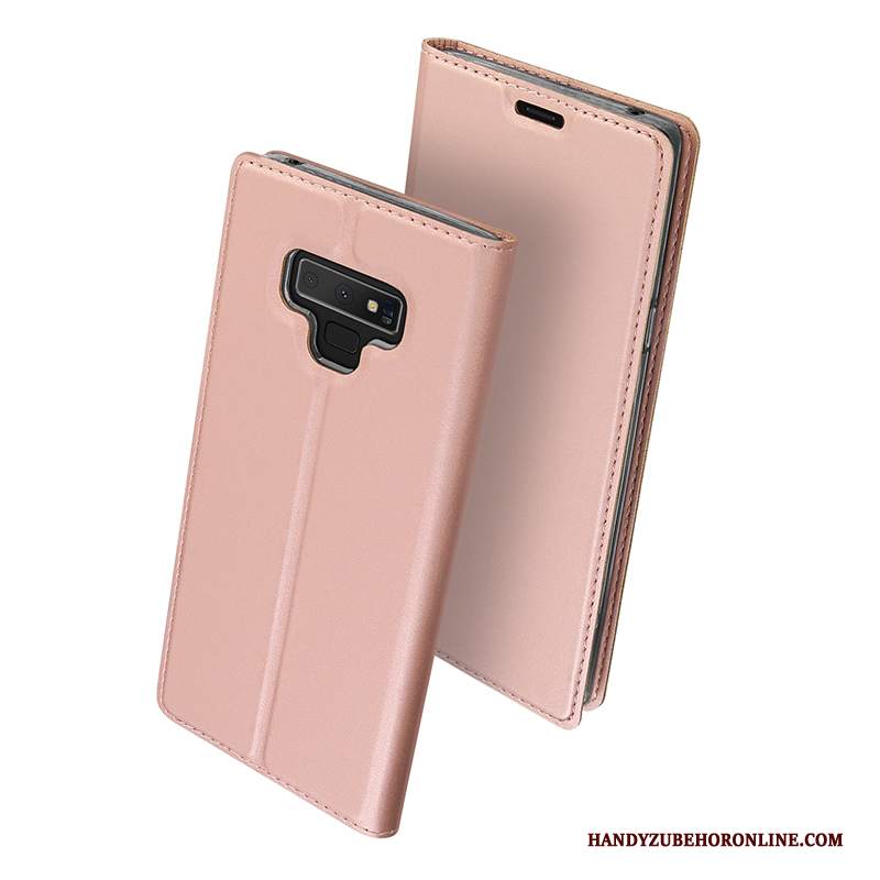 Custodia Samsung Galaxy Note 9 Protezione Morbido Carta, Cover Samsung Galaxy Note 9 Folio Tutto Inclusotelefono