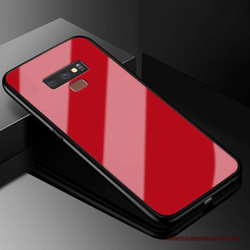 Custodia Samsung Galaxy Note 9 Silicone Di Personalità Tutto Incluso, Cover Samsung Galaxy Note 9 Moda Semplici Vetro