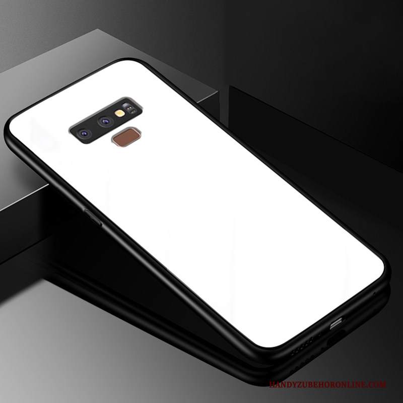 Custodia Samsung Galaxy Note 9 Silicone Di Personalità Tutto Incluso, Cover Samsung Galaxy Note 9 Moda Semplici Vetro