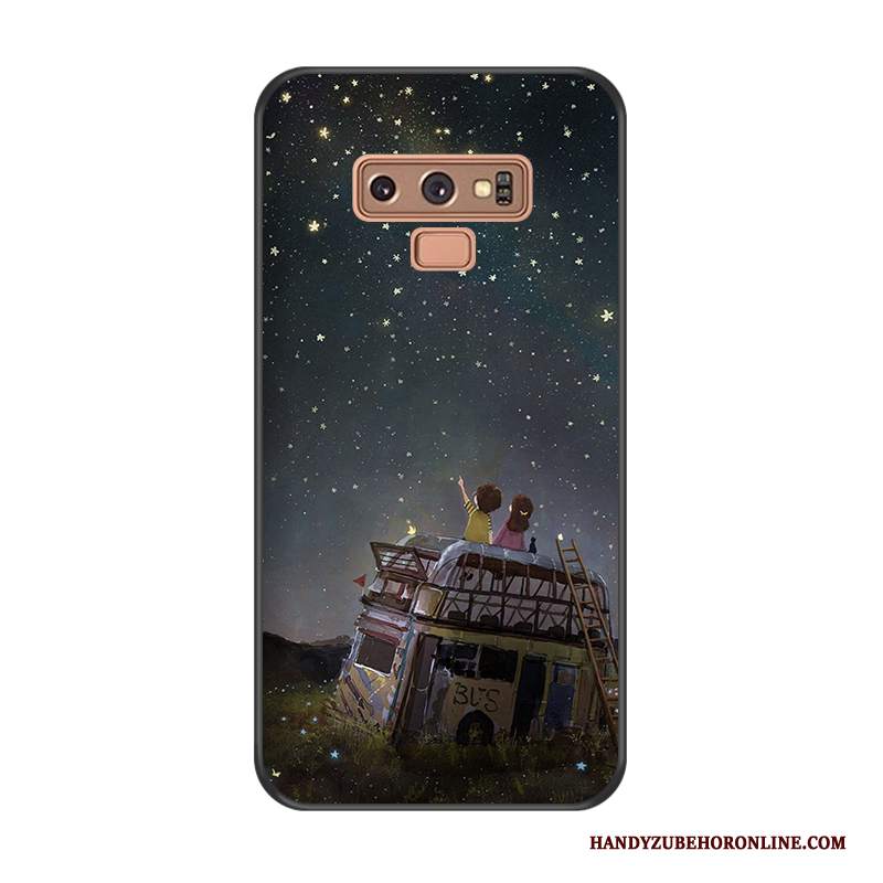 Custodia Samsung Galaxy Note 9 Silicone Morbido Anti-caduta, Cover Samsung Galaxy Note 9 Protezione Telefono Nero