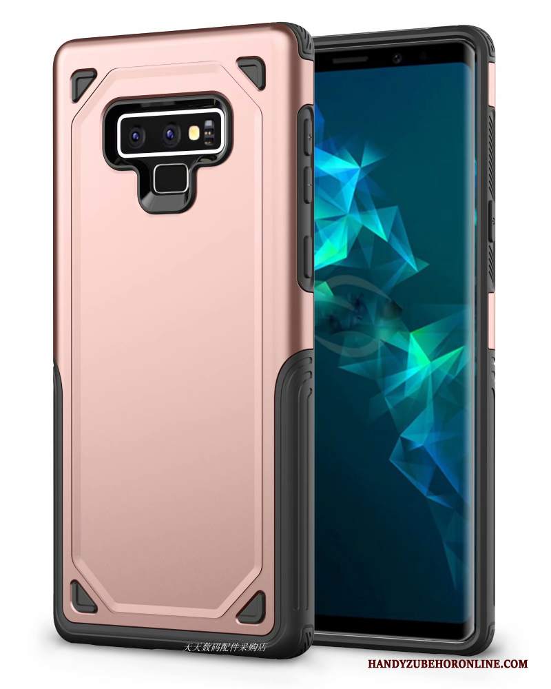 Custodia Samsung Galaxy Note 9 Silicone Telefono Tutto Incluso, Cover Samsung Galaxy Note 9 Protezione Europa Oro Rosa