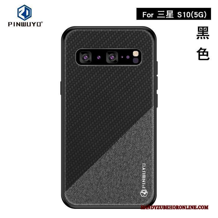 Custodia Samsung Galaxy S10 5g Anti-caduta Panno, Cover Samsung Galaxy S10 5g Telefono Modello