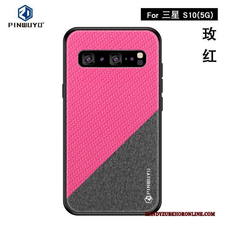 Custodia Samsung Galaxy S10 5g Anti-caduta Panno, Cover Samsung Galaxy S10 5g Telefono Modello