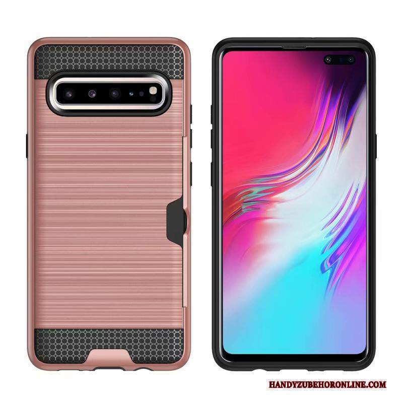 Custodia Samsung Galaxy S10 5g Protezione Cartatelefono, Cover Samsung Galaxy S10 5g Seta Anti-caduta